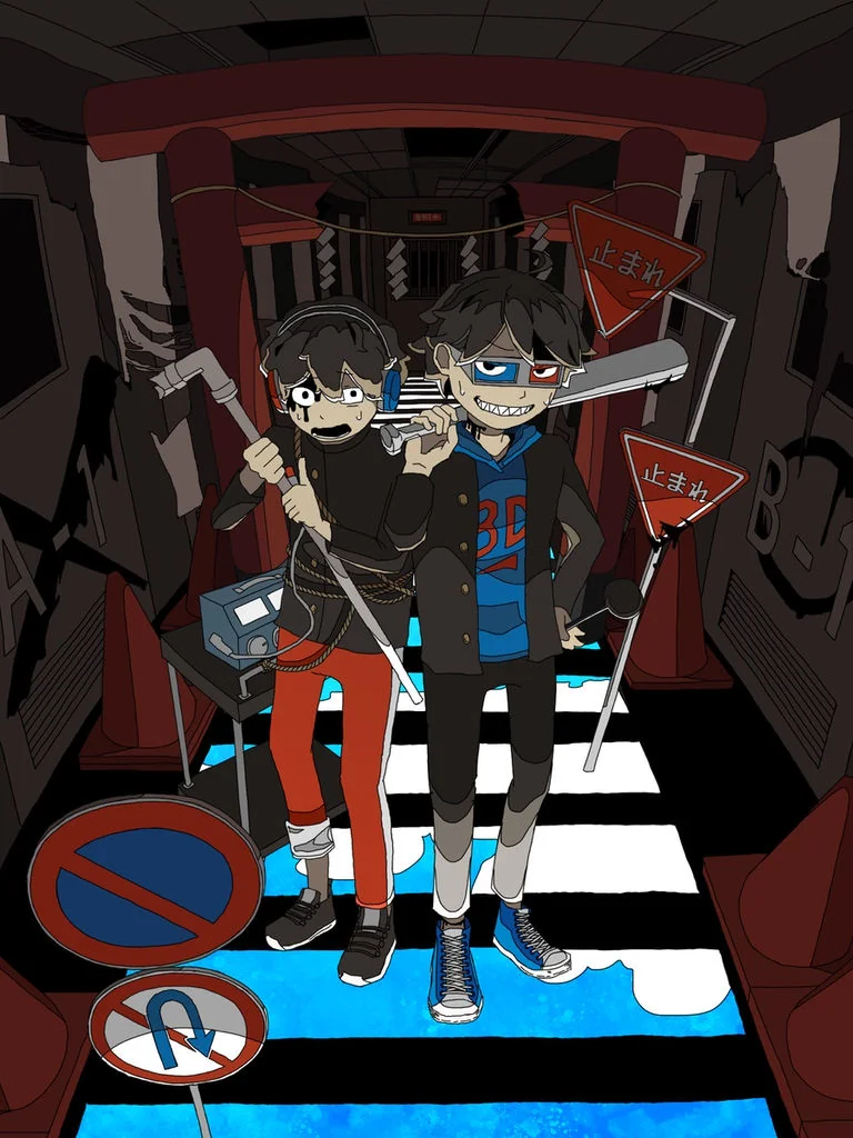 健康诊断は歩行者天国にて