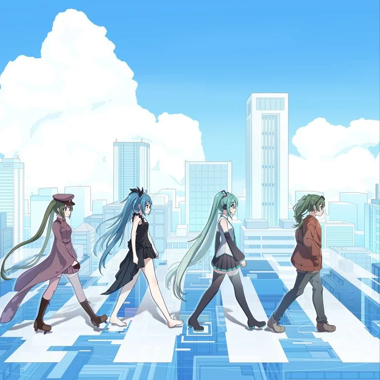初音ミク x The Beatles