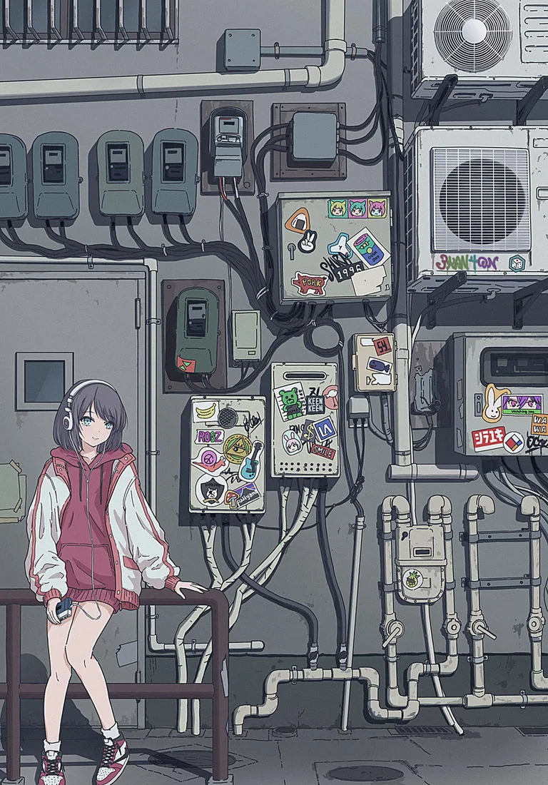 路地里ガール