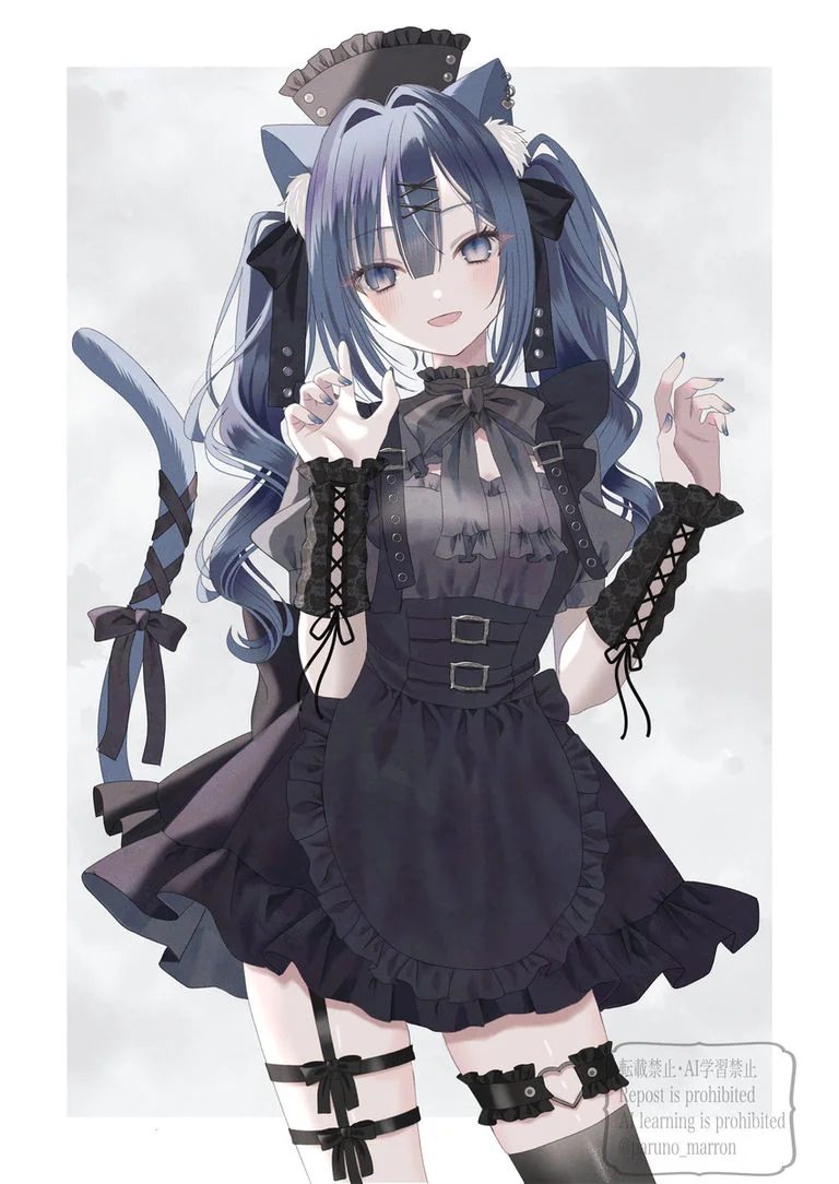 猫メイドさん