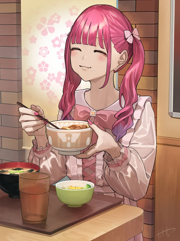 お腹すいてる幼驯染に牛丼を奢ってみた