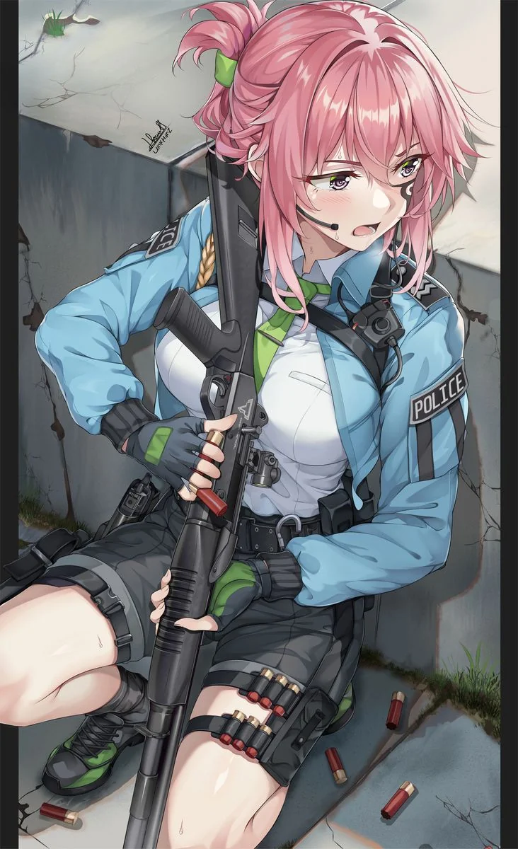 POLICE SURGE ー‘Benelli m4’警察官