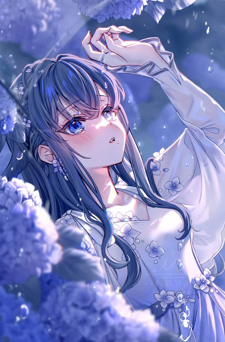 梅雨に溶ける