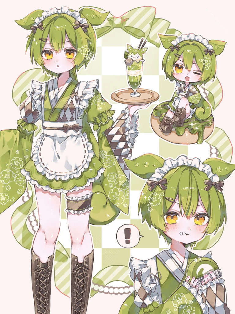 和风メイドずんだもん