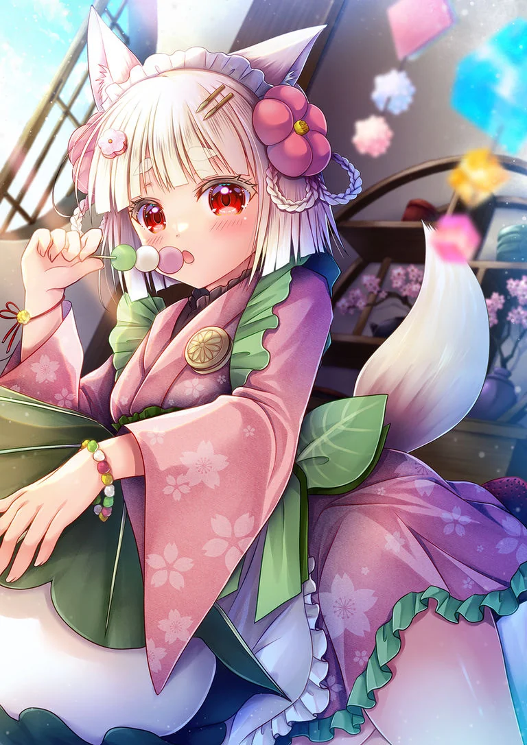 和菓子拟人化×狐耳っ娘
