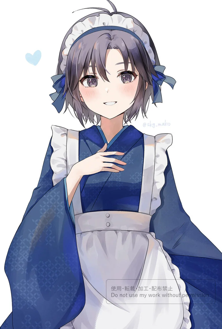 和风メイドまこ