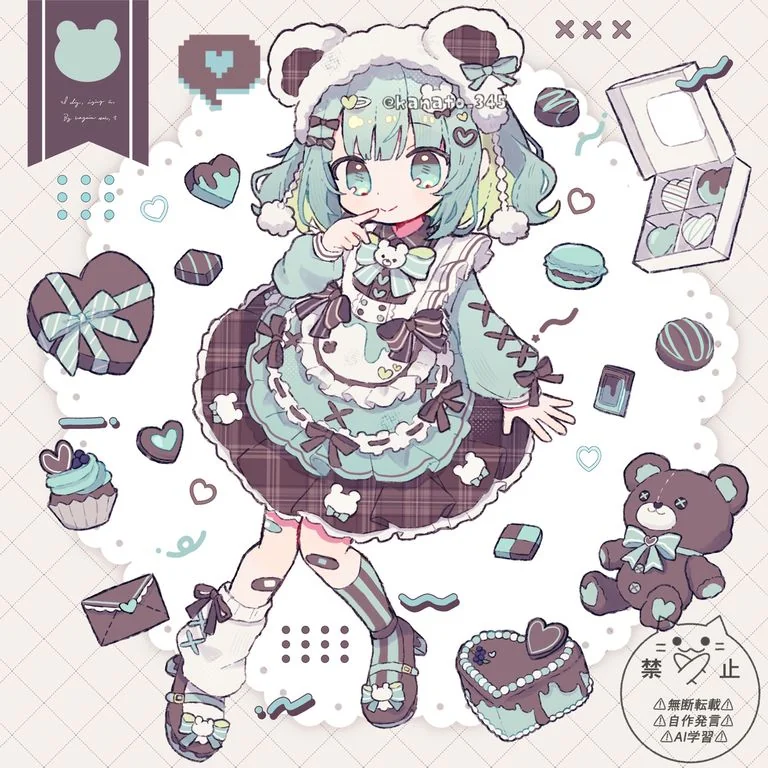 チョコミントちゃん🍫‪🌱‬