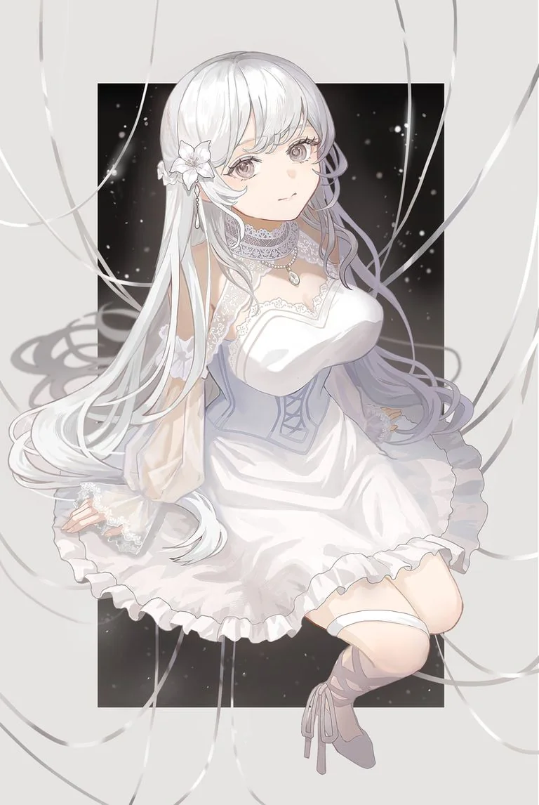 pure white
